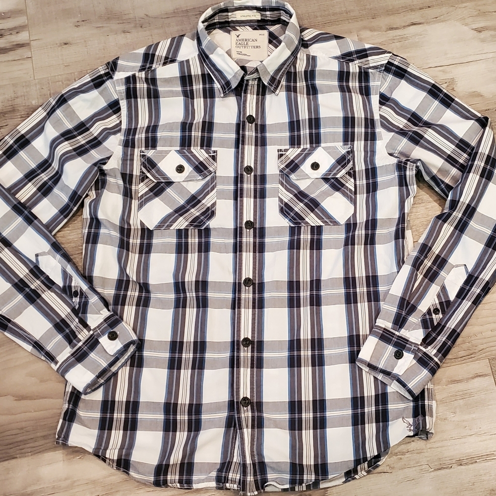 American Eagle Outfitters plaid shirt